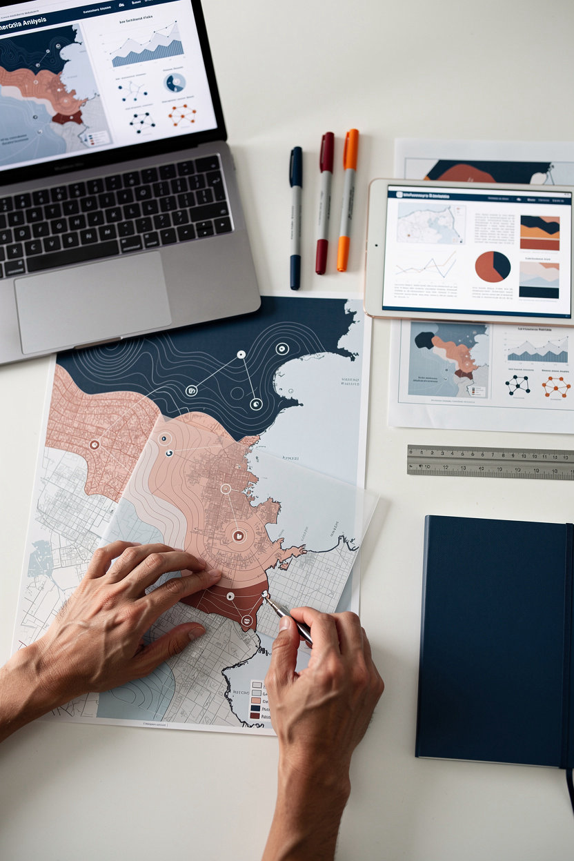 Instituto de Riesgo Territorial (IRT) - Caja Metodológica con análisis territorial, mapas, vulnerabilidades y capacidades comunitarias